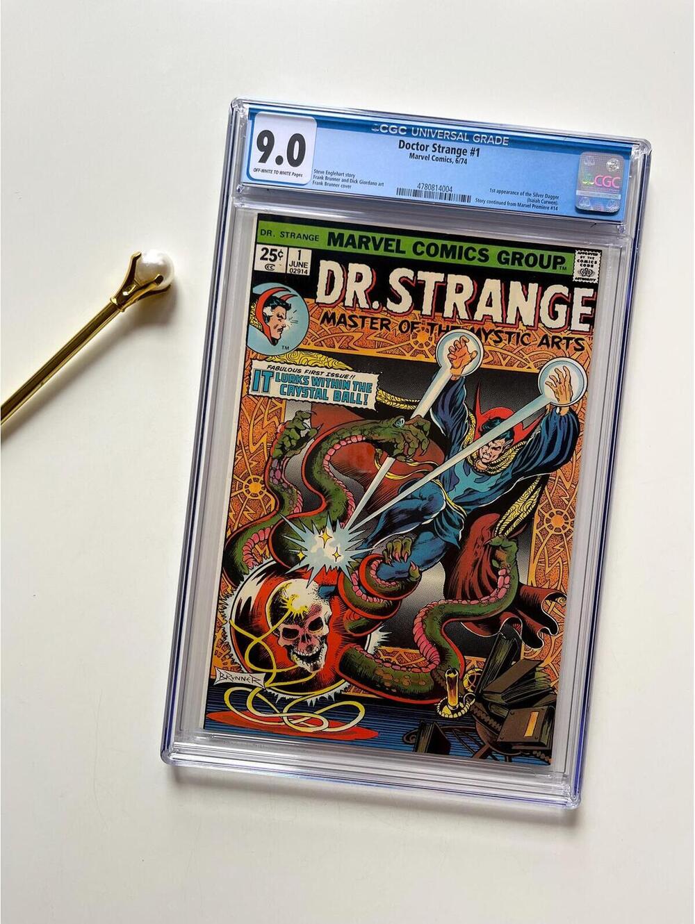 Doctor Strange #1 (1974) CGC 9.0 Graded Comic | 1st Silver Dagger